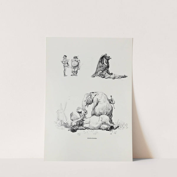 Skizzenbuch Pl.080 (1909) by Heinrich Kley