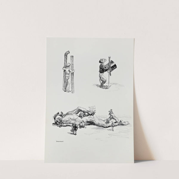 Skizzenbuch Pl.084 (1909) by Heinrich Kley