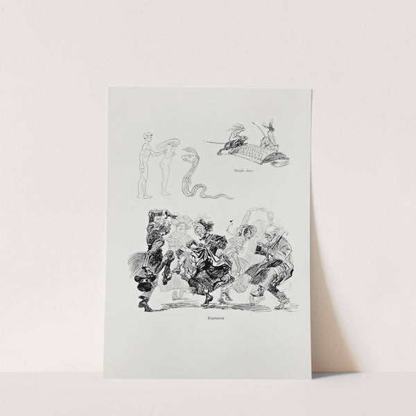 Skizzenbuch Pl.088 (1909) by Heinrich Kley