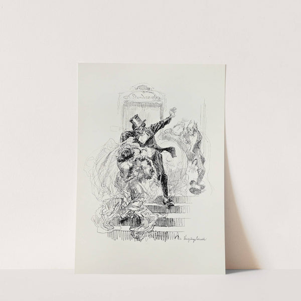 Skizzenbuch Pl.091 (1909) by Heinrich Kley