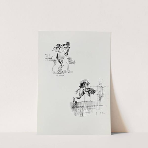 Skizzenbuch Pl.096 (1909) by Heinrich Kley