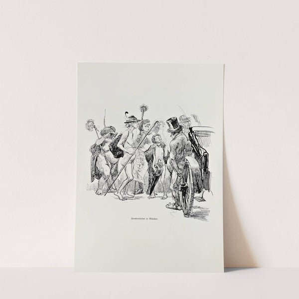 Skizzenbuch Pl.097 (1909) by Heinrich Kley