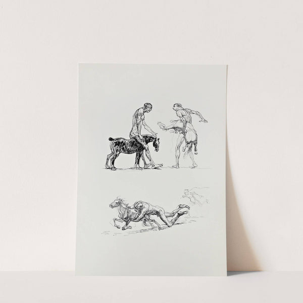 Skizzenbuch Pl.098 (1909) by Heinrich Kley