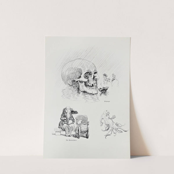 Skizzenbuch Pl.102 (1909) by Heinrich Kley