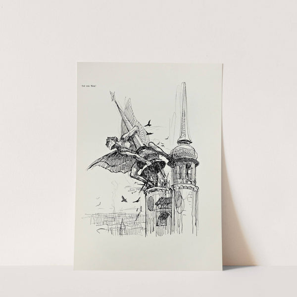 Skizzenbuch Pl.107 (1909) by Heinrich Kley