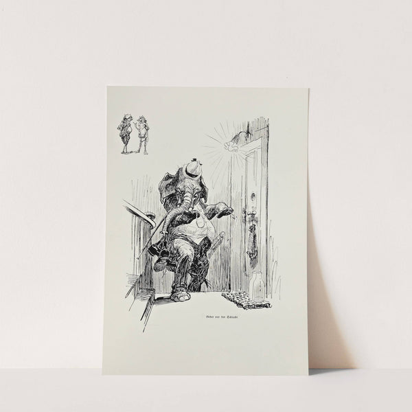 Skizzenbuch Pl.119 (1909) by Heinrich Kley