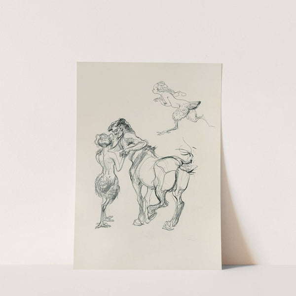 Skizzenbuch Pl.15 (1909) by Heinrich Kley