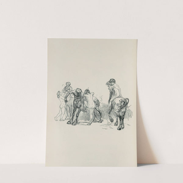 Skizzenbuch Pl.17 (1909) by Heinrich Kley