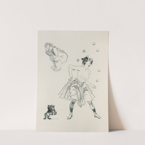 Skizzenbuch Pl.21 (1909) by Heinrich Kley