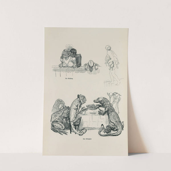 Skizzenbuch Pl.29 (1909) by Heinrich Kley