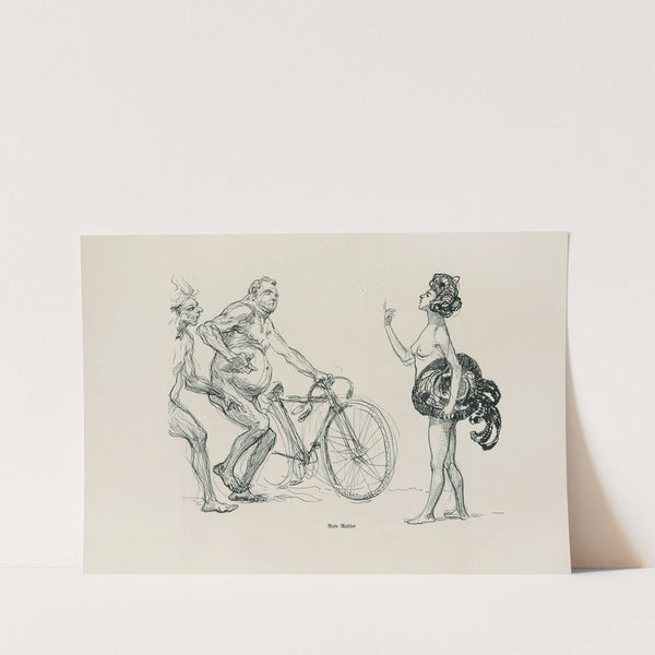 Skizzenbuch Pl.35 (1909) by Heinrich Kley