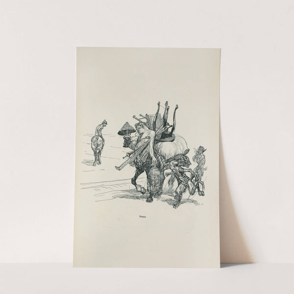 Skizzenbuch Pl.36 (1909) by Heinrich Kley