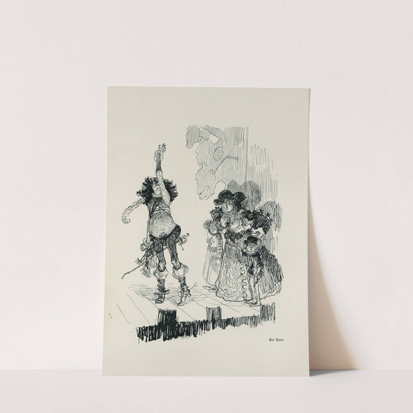 Skizzenbuch Pl.38 (1909) by Heinrich Kley