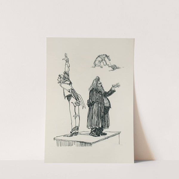 Skizzenbuch Pl.42 (1909) by Heinrich Kley