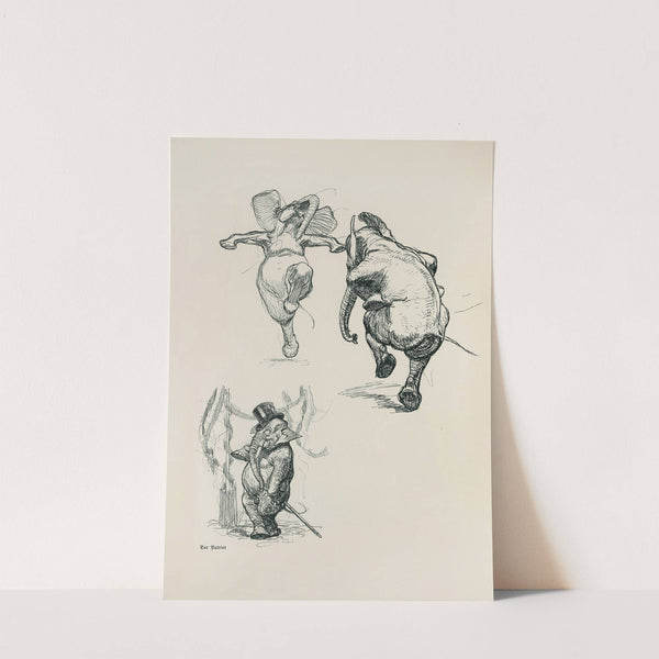 Skizzenbuch Pl.49 (1909) by Heinrich Kley