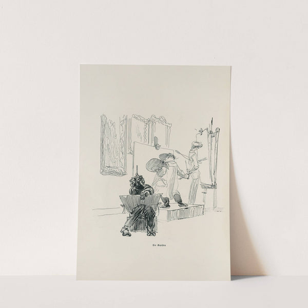 Skizzenbuch Pl.51 (1909) by Heinrich Kley