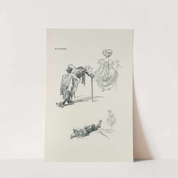 Skizzenbuch Pl.54 (1909) by Heinrich Kley