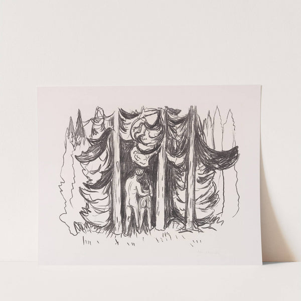 Skogen (Der Wald) (1908) by Edvard Munch