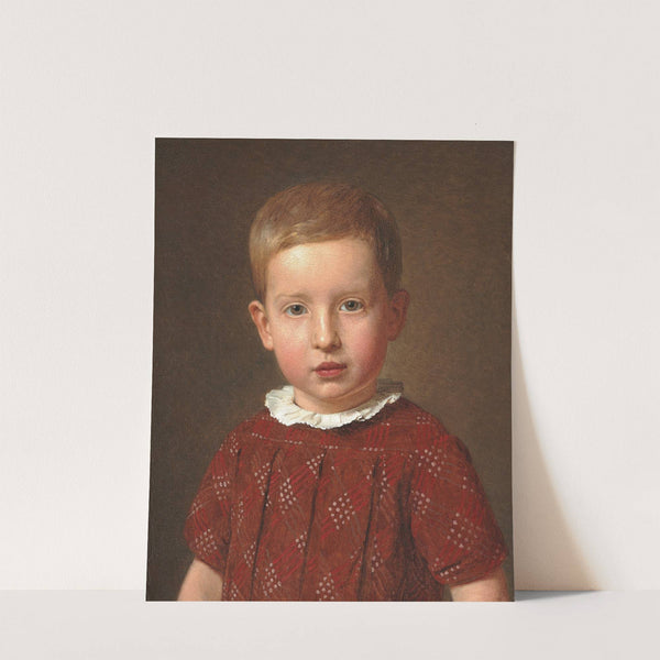 Skolebestyrer J. Krohn som barn (1846) by Christen Købke