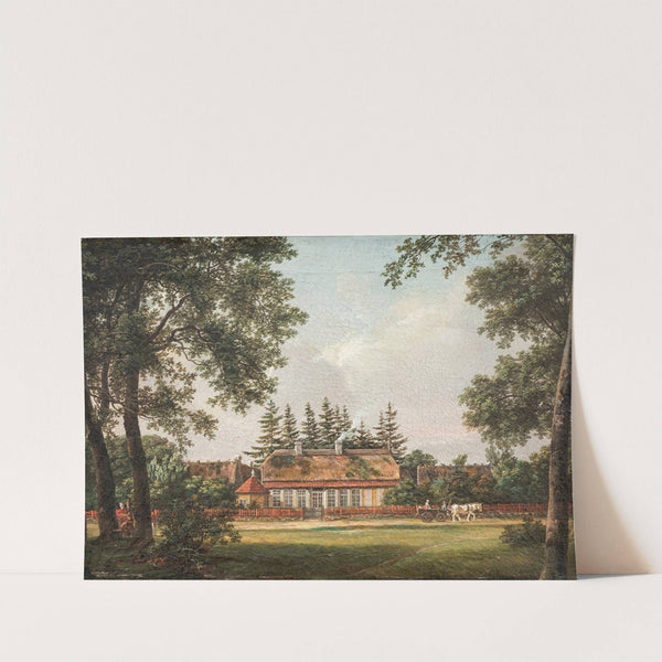 'Skovlyst'. A forester’s house, Hillerød by Johan Christian Dahl