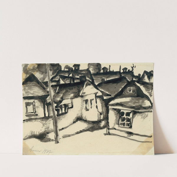 Skupina domčekov by Konštantín Bauer