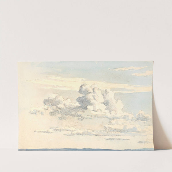 Skystudie by Martinus Rørbye