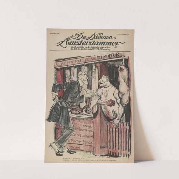 Slachterij der hochkultur (1916) by Jan Sluijters