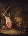 Slaughtered Pig in a Barn