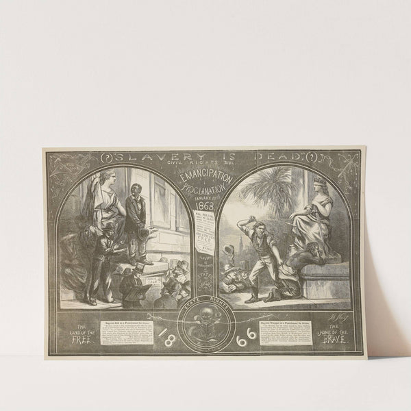 Slavery is dead (1867) by Thomas Nast