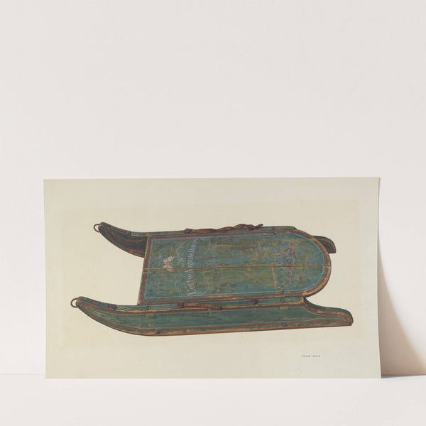 Sled (c. 1940) by Wayne White