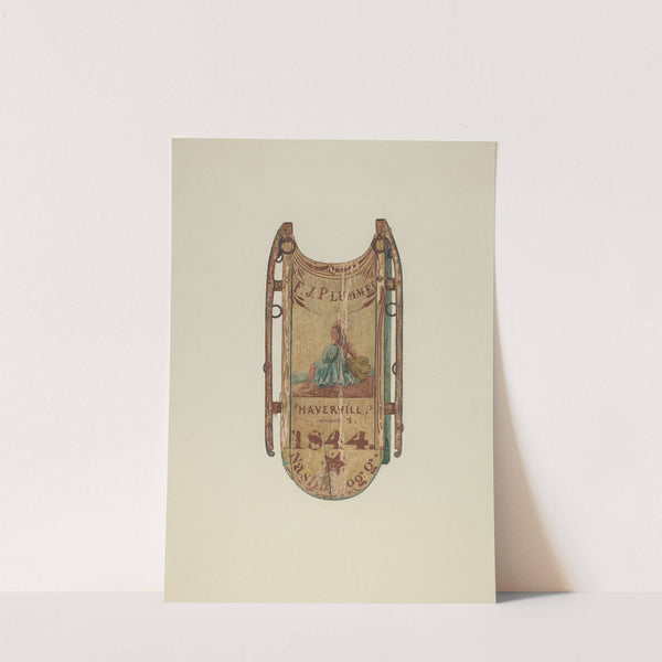 Sled by Harriette Gale