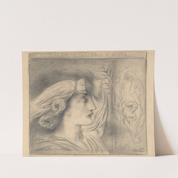 Sleep at the Antechamber of Death by Simeon Solomon