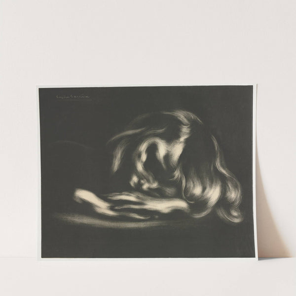 Sleep (Jean-René Carrière) (1897) by Eugène Carriere