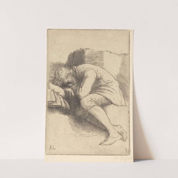 Sleeper (Un dormeur) by Alphonse Legros