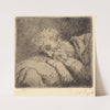 Sleeping Beggar (Mendiant endormi) by Alphonse Legros