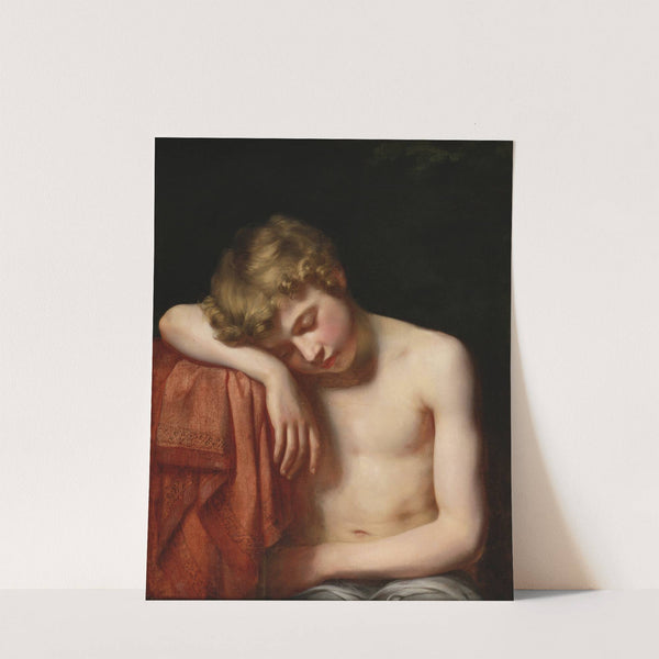 Sleeping boy (before 1827) by Woutherus Mol