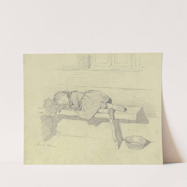Sleeping child by Jacob Happ