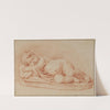 Sleeping child, after François Duquesnoy by Edmé Bouchardon