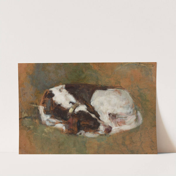 Sleeping Dog (before 1902) by Olga Boznanska