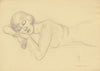 Sleeping female nude