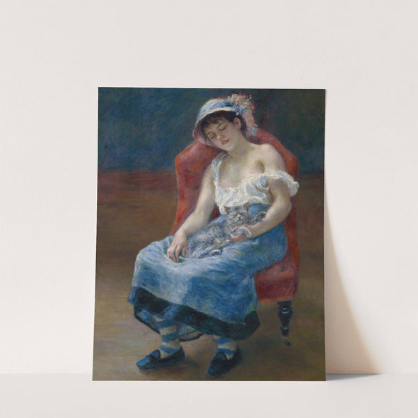 Sleeping Girl by Pierre-Auguste Renoir