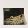 Sleeping Nude by Gustave Courbet