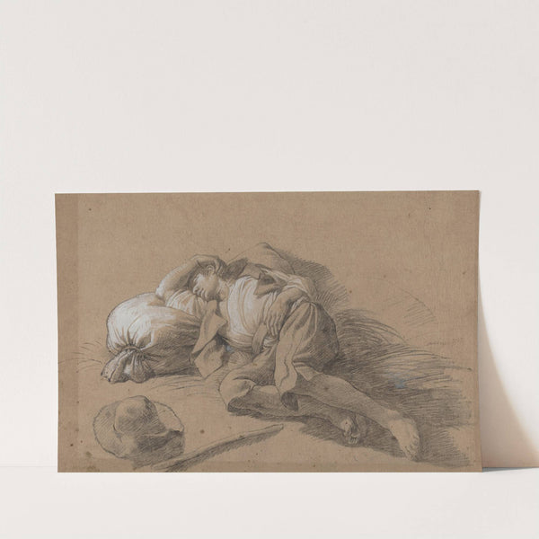 Sleeping Peasant by Francesco Londonio