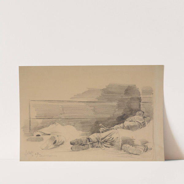 Sleeping Poleshuks (1887) by Julian Falat