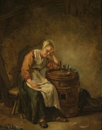 Sleeping woman