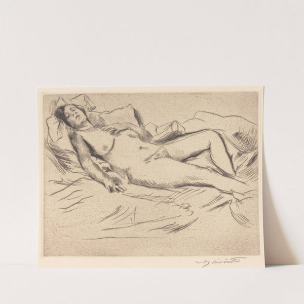 Sleeping Woman (Schlafende) (1912) by Lovis Corinth