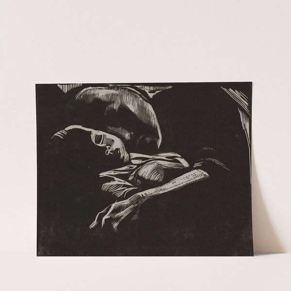 Sleeping Woman with Child (1929) by Käthe Kollwitz