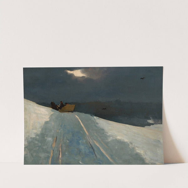 Sleigh Ride by Winslow Homer