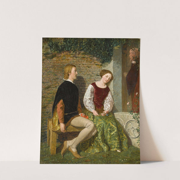 Slender's Wooing of Ann Page by Adolphus M. Madot