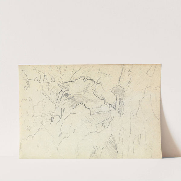 Slight Sketch of Rocks by Thomas Bradshaw